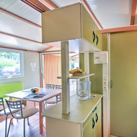 CHALET 5 persone - Chalet Confort 25m² (2 camere) + terrazza coperta 5 persone