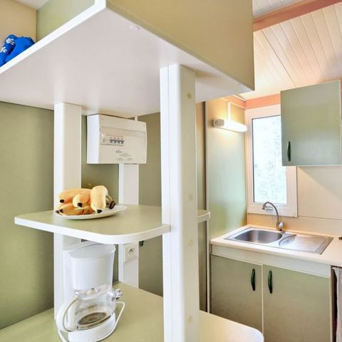 CHALET 5 people - Chalet Confort 25m² (2 bedrooms) + covered terrace 5 people