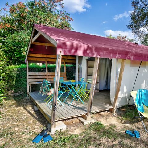 BUNGALOW IN TELA 4 persone - Freeflower Confort 22m² (2 camere) + Terrazza coperta 5 persone