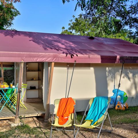 BUNGALOW IN TELA 4 persone - Freeflower Confort 22m² (2 camere) + Terrazza coperta 5 persone