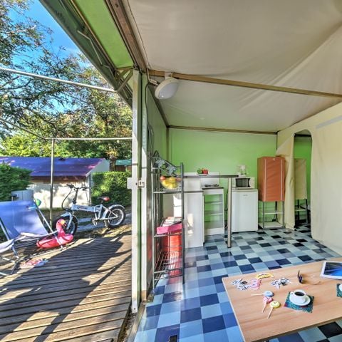 MOBILHOME 6 personnes - Bungalow Funflower Standard 25m² (2 chambres) - sans sanitaires privés 4/5 pers