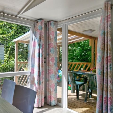 MOBILE HOME 4 people - Mobil home Confort 23/27m² - 2 bedrooms - covered terrace + TV 4 pers