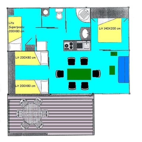 CHALET 6 people - Standard Chalet