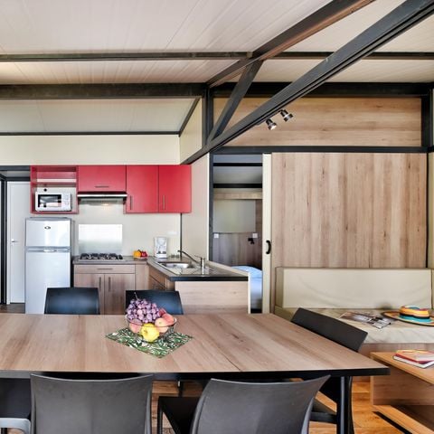 CHALET 6 persone - Chalet Confort 35m² (3 camere) + terrazza coperta + TV 6 persone