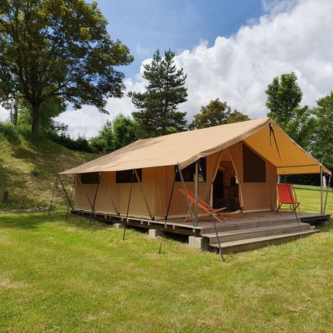 Tent 4 personen - LODGE (zonder sanitair)