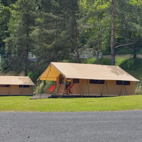 Tent 4 personen - LODGE (zonder sanitair)