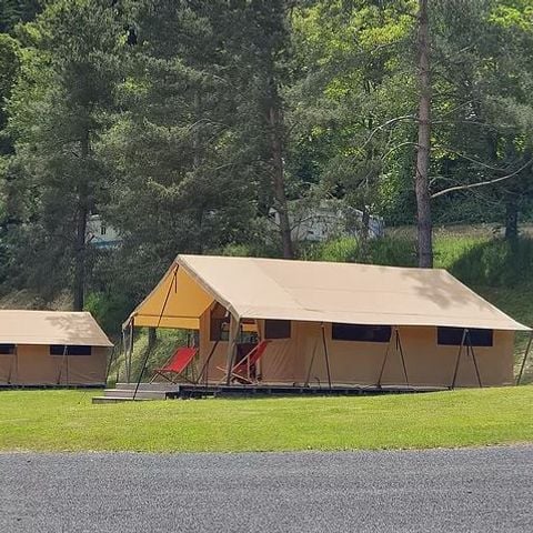Tent 4 personen - LODGE (zonder sanitair)