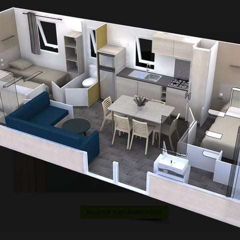 MOBILE HOME 6 people