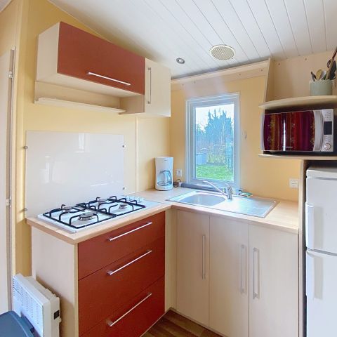 Stacaravan 6 personen - Stacaravan 4/6 slaapplaatsen, 2 slaapkamers