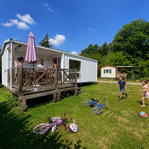 CASA MOBILE 6 persone - Casa mobile da 4/6 posti letto, 2 camere da letto