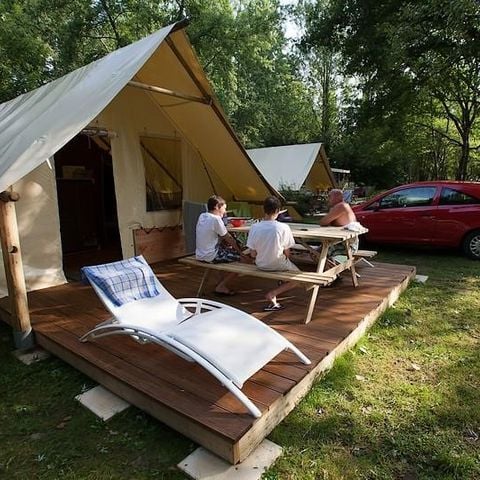 Wohnzelt auz holz 4 personen - AMAZON FLUSSUFER