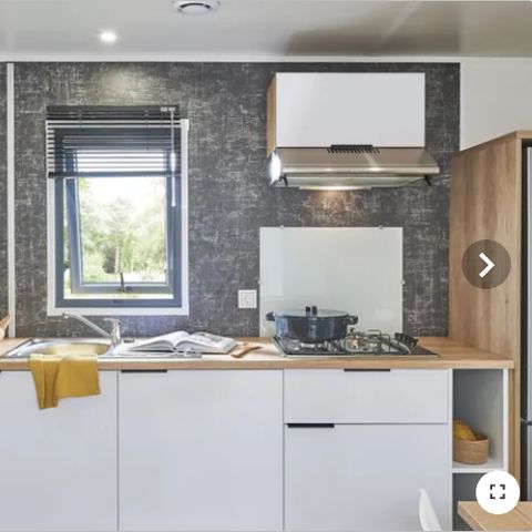 Mobile home 4 persons - Olivier (2023), 2 bedrooms 2 bathrooms, large living room (tv), terrace, wifi