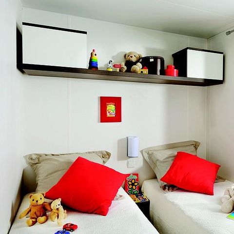 MOBILE HOME 6 people - Mobile-home Le Platane (3 bedrooms) RIVER FRONT - Large terrace - TV