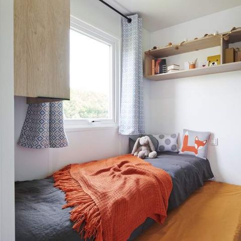 Mobile home 4 persons - L'ACACIA (2 bedrooms) latest generation (2023) - built-in terrace - TV