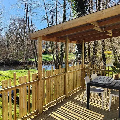 Stacaravan 4 personen - Le Chêne (2 slaapkamers) - BORD RIVIERE - Gerenoveerd 2024