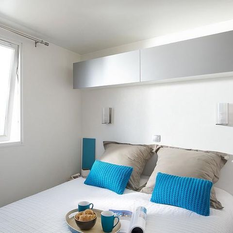 MOBILHOME 6 personas - Le Platane (3 habitaciones) + gran terraza + TV