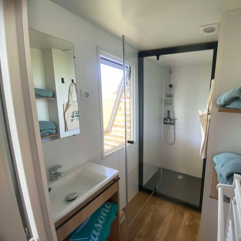 Stacaravan 4 personen - COTTAGE 2 slaapkamers