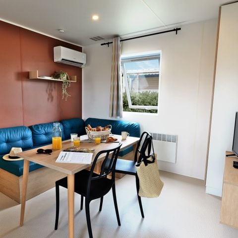 BUNGALOW 4 personnes - MOBIL HOME GRAND CONFORT MERCREDI 2 CHAMBRES