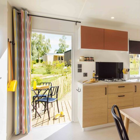 MOBILHOME 4 personas - MOBIL HOME GRAND CONFORT MERCREDI 2 CHAMBRES