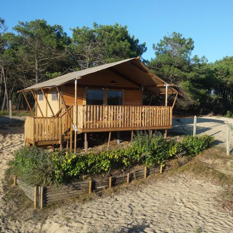 Lodge 4 personen - LODGE SAMEDI ZICHT OCEAAN 1 KAMER PAS ANIMAUX