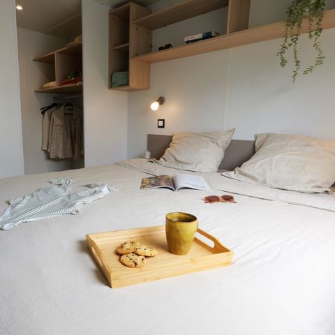 Stacaravan 4 personen - Stacaravan Premium - Uitzicht op zee - 2 Slaapkamers
