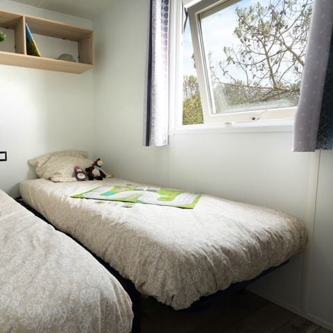 Stacaravan 4 personen - Stacaravan Premium - Uitzicht op zee - 2 Slaapkamers
