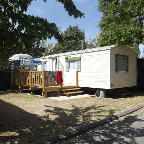 Stacaravan 4 personen - 2 slaapkamers