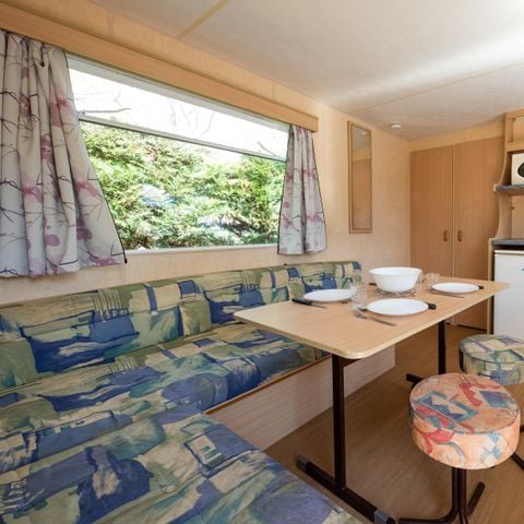 Stacaravan 4 personen - Stacaravan met 2 slaapkamers (+10 jaar)