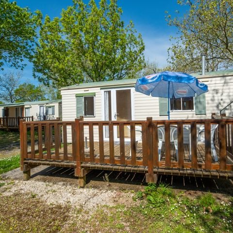 BUNGALOW 4 personnes - Mobil home 2 chambres (+10 ans)