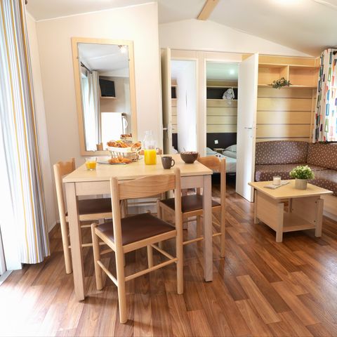 Stacaravan 6 personen - CONFORT 3 slaapkamers