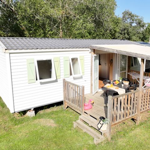 Stacaravan 6 personen - CONFORT 3 slaapkamers