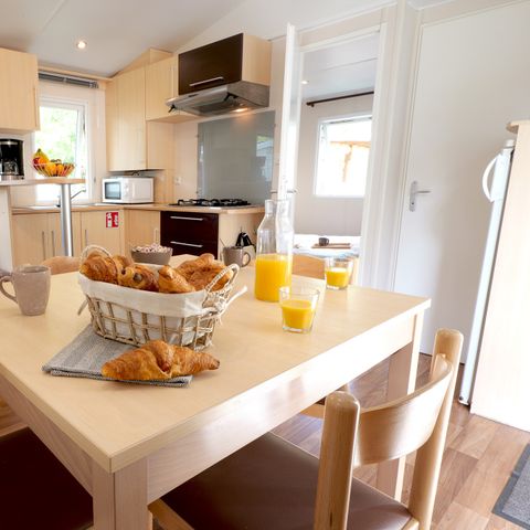 Stacaravan 6 personen - CONFORT 3 slaapkamers