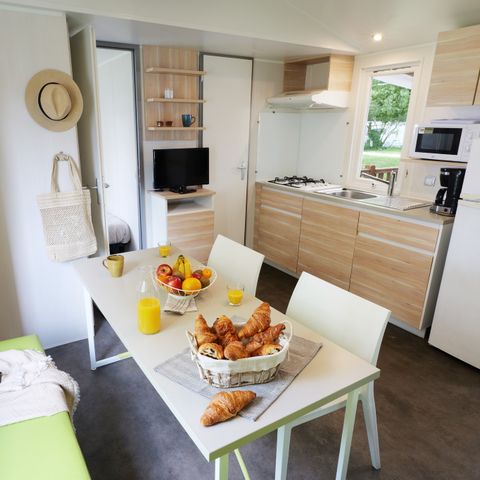 Stacaravan 8 personen - Grand Confort - 3 slaapkamers
