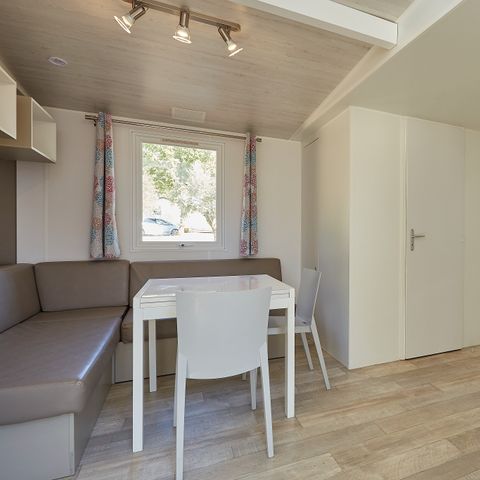 Stacaravan 6 personen - Mobile-home | Comfort XL | 3 slaapkamers | 6 pers. | Verhoogd terras | Airconditioning