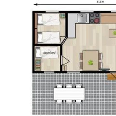 MOBILE HOME 2 people - Mobile home 2 persons