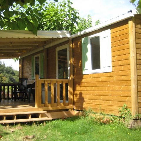 CASA MOBILE 5 persone - Super Mercure 30m² - 2 camere con terrazza coperta