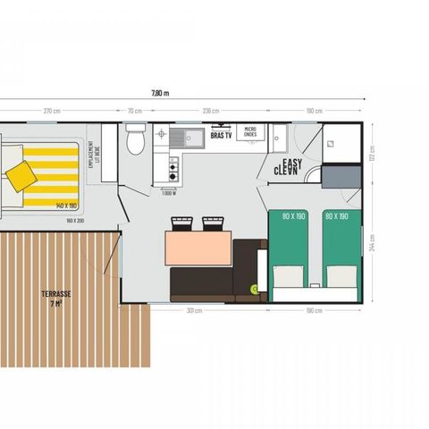 MOBILHOME 4 personnes - Valmorel