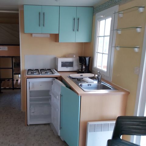 Stacaravan 3 personen - Bezem