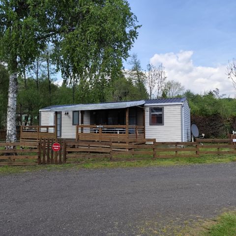 Stacaravan 6 personen - Stacaravan Grand confort met TV - Tulipe