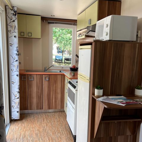 Mobile home 5 persons - Classic XL | 2 Bedrooms | 4/5 Pers. | Uncovered raised terrace