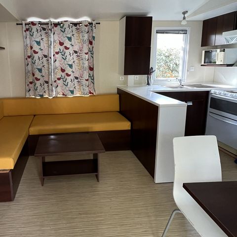 Mobile home 6 persons - Classic XL | 3 Bedrooms | 6 Pers. | Raised terrace | 2 bathrooms | TV