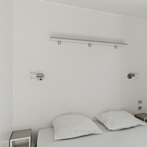 Mobilheim 4 Personen - Comfort XL | 2 Zi. | 4 Pers. | Nicht überdachte Hochterrasse