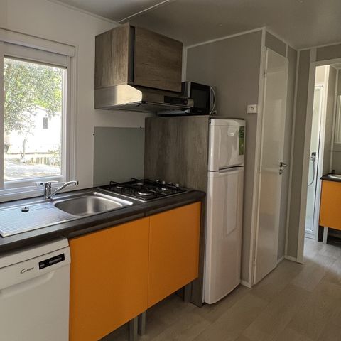 Mobile home 4 persons - Mobile-home | Comfort XL | 2 Bedrooms | 4 Pers. | Single terrace | TV