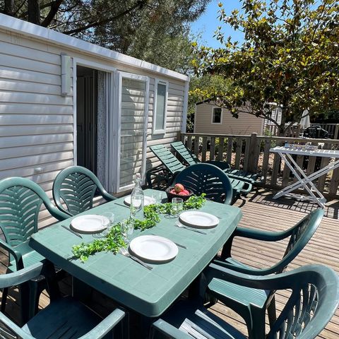 Mobile home 4 persons - Mobile-home | Comfort XL | 2 Bedrooms | 4 Pers. | Raised terrace not covered