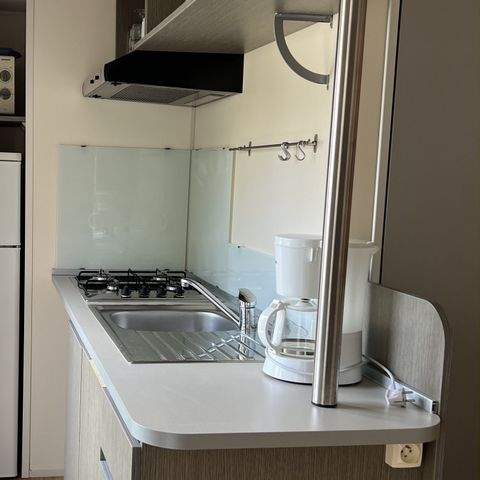 Mobile home 6 persons - Mobile-home | Comfort | 3 Bedrooms | 6 Pers. | Raised terrace not covered
