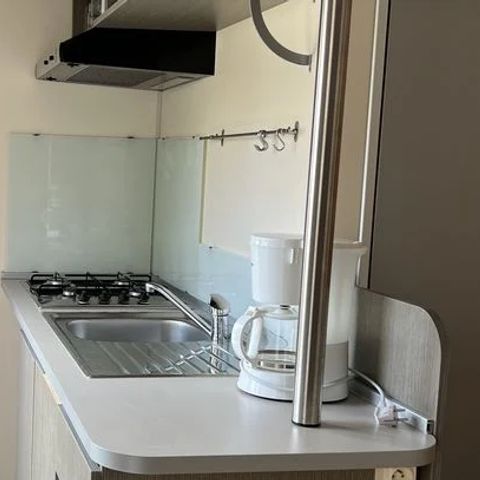 Mobilheim 6 Personen - Classic | 3 Zi. | 6 Pers. | Nicht überdachte Hochterrasse