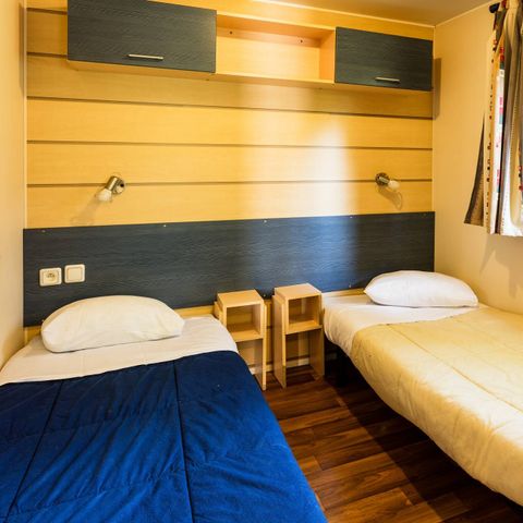 Mobile home 4 persons - Classic | 2 Bedrooms | 4 Pers. | Uncovered raised terrace