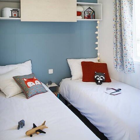 MOBILE HOME 6 people - Comfort | 3 Bedrooms | 6 Pers | Raised terrace