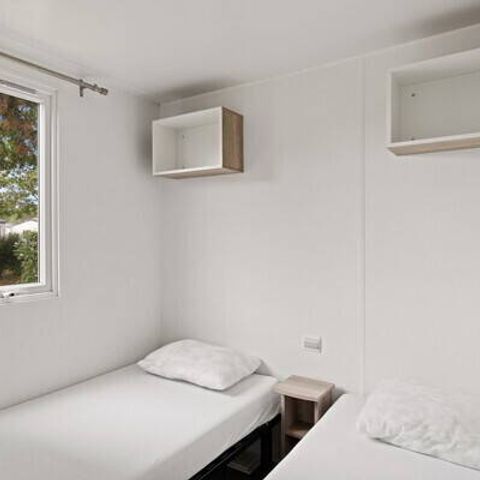 Mobile home 4 persons - Mobile home | Comfort | 2 Bedrooms | 4 Pers | Raised terrace | Air conditioning | TV