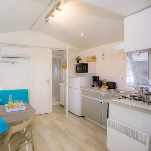 Mobile home 4 persons - Mobile home | Comfort | 2 Bedrooms | 4 Pers | Single terrace | Air conditioning | TV